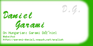 daniel garami business card